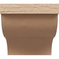 thumbnail image 2 of Ekena Millwork 6"W x 6"H x 20"L Garner Woodgrain TimberThane Rafter Tail, Primed Tan, 2 of 6