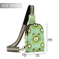 thumbnail image 2 of Bear Kiwi Slices Crossbody Bags Fanny Pack Sling Bag for Travel Chest Bag Shoulder Bag for Women Trendy, 2 of 7