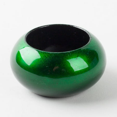 

Richland Napkin Ring 2.3\ Forest Green Set of 12