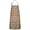 Brown Christmas Gingerbread, variant on Brown Christmas Gingerbread and Drink Pattern Apron-Garden Aprons for Women with Pockets-Cotton Linen Waterproof Kitchen Cooking Gardening Aprons Adjustable for Kitchen,Cooking,BBQ and Salon 33"x27"