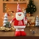 thumbnail image 1 of Adornos navideños, figuras navideñas expandibles tejidas, muñecos navideños, accesorios de exhibición para niños, adornos para árbol de Navidad, muñeco de peluche, 1 of 6