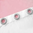 thumbnail image 5 of Pink Darkening Drapes (2 Panels, 52 x 84 Inch) Ombre Black Curtains for Bedroom Living Room for Kids Decor Gradient Style 30%-50% Blackout Curtains Abstract Window Treatments, 5 of 8