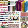 thumbnail image 1 of Paquete de 100 clips Yigney Spirit de Cheer Pins con purpurina y lazos, 1 of 7