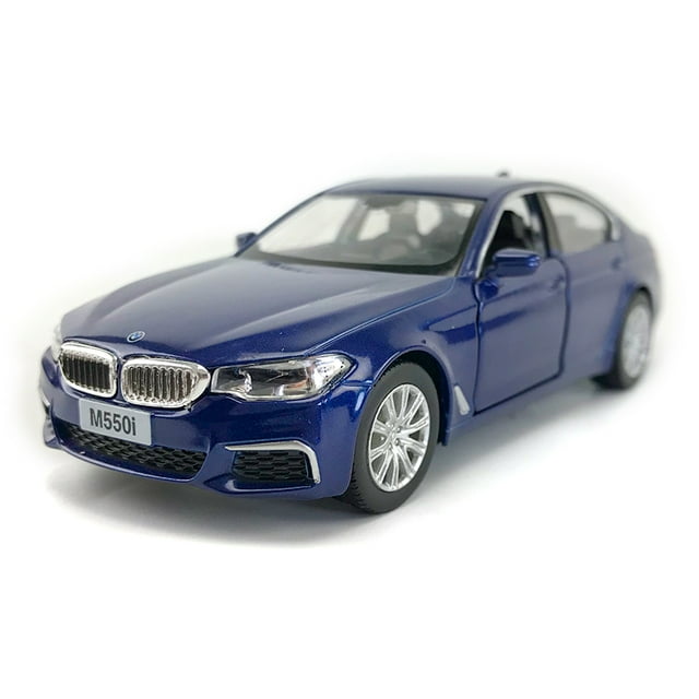 1:36 M550I sedan Alloy Luxury Car Model Diecast & Toy Vehicles Metal Toy Car Model Collection Simulation Children Gift blue no box
