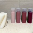 thumbnail image 3 of Mine, Silicone Travel Bottle Set, Assorted Pink, 3 of 4