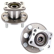 CCIYU 512490 Wheel Hub and Bearing Assembly Replacement Fit For Ford Fiesta Wheel Hubs with ABS 4 Lugs x2