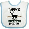 thumbnail image 3 of Inktastic Pappys Hunting Buddy Bow Hunter Boys or Girls Baby Bib, 3 of 4