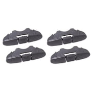 4 Pack Dishwasher Slide Stop Dishrack Slide Rail Stop Clip W10508950 for Whirlpool Kenmore Maytag