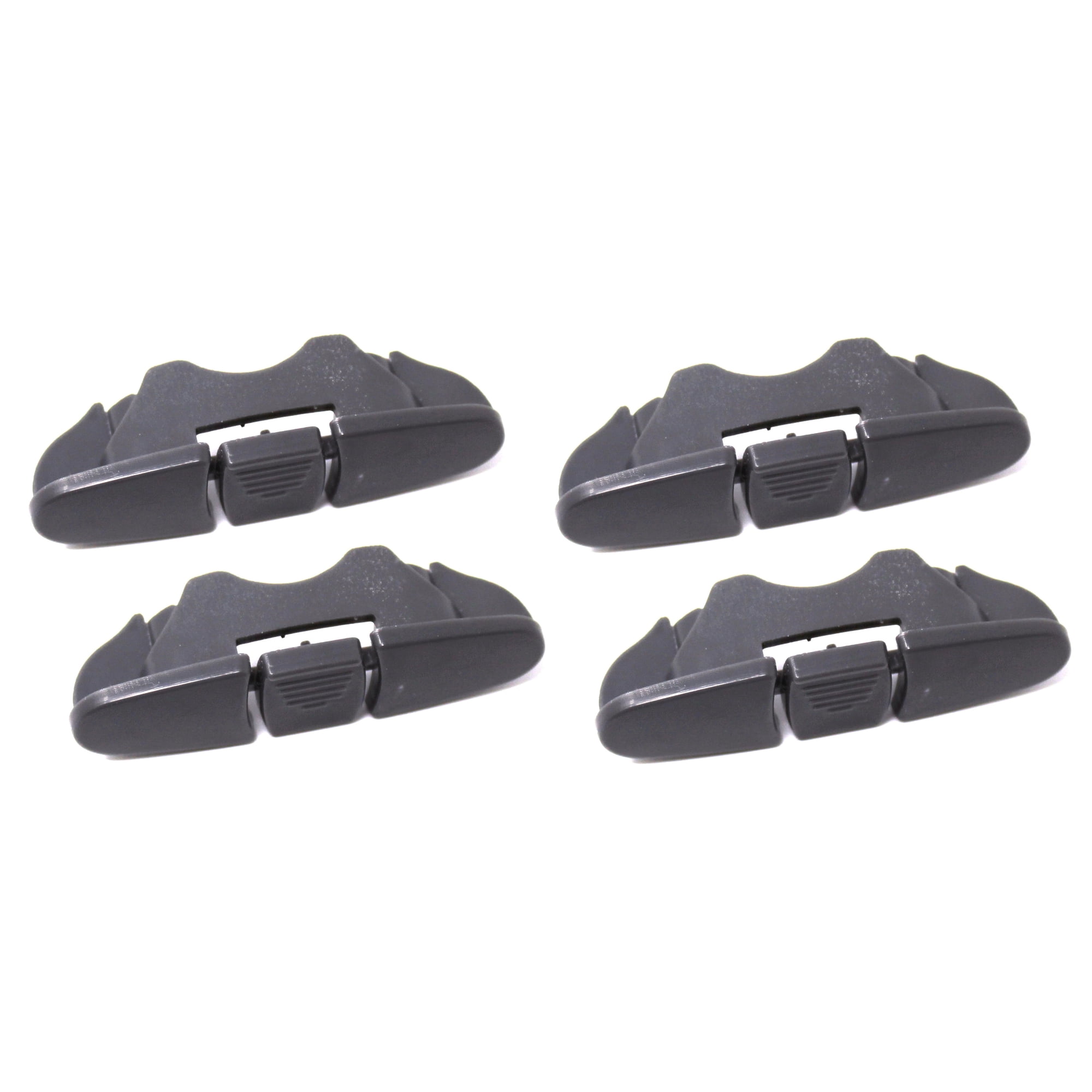4 Pack Dishwasher Slide Stop Dishrack Slide Rail Stop Clip W10508950 for Whirlpool Kenmore Maytag