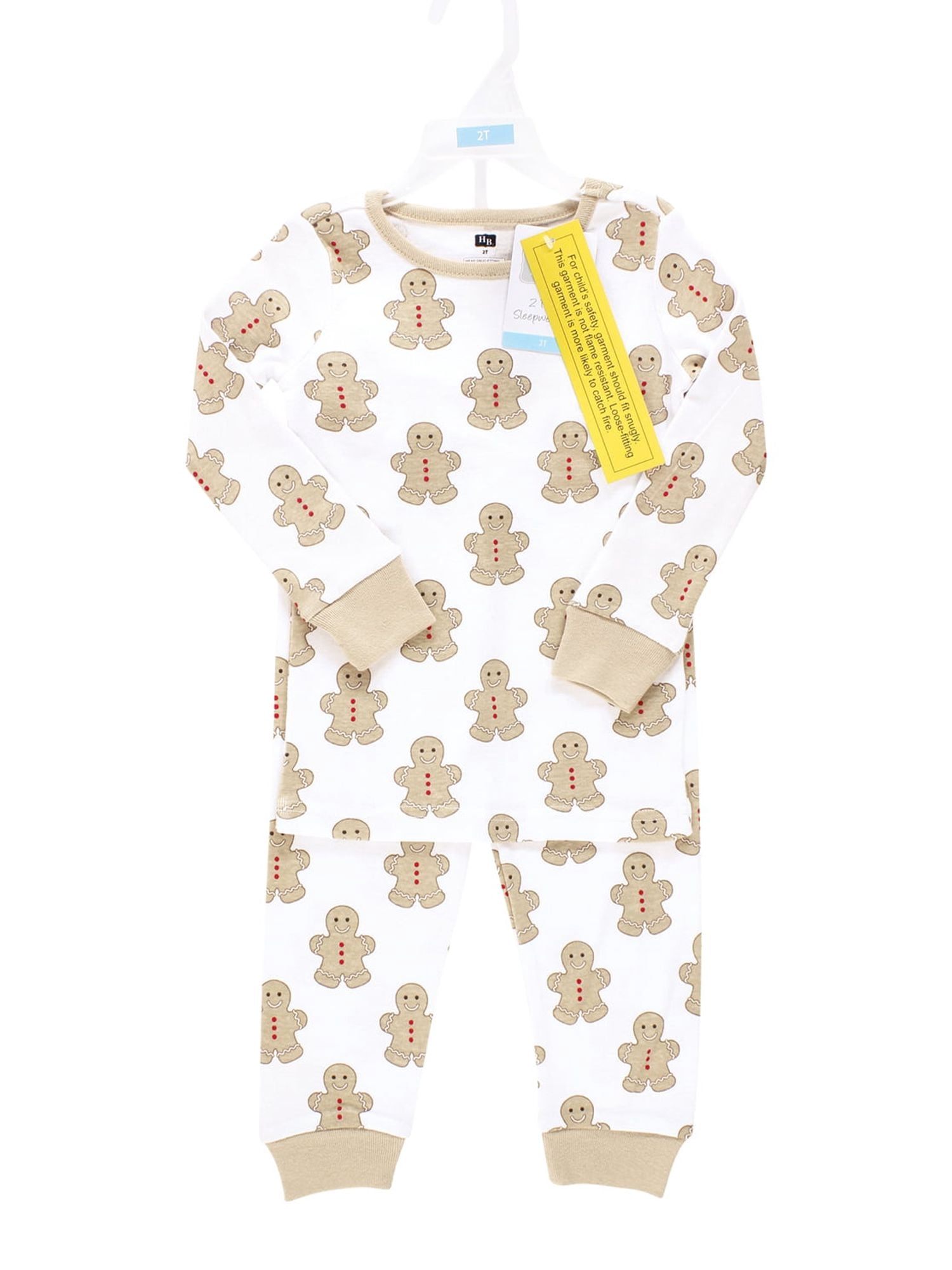 Hudson Baby Long Sleeve Top and Pants Pajama Set, 2-Piece, Sizes 12M- 5T