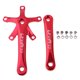 thumbnail image 2 of Bielas de bicicleta Zulema 170 Mm 130BCD Soporte Inferior Tornillos Rojo, 2 of 8