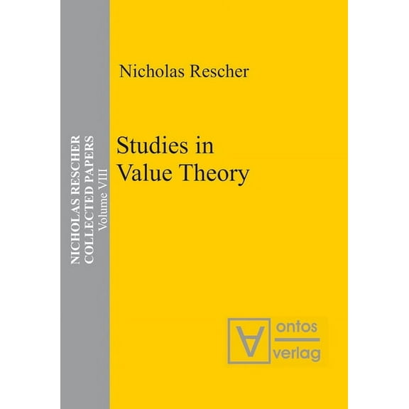 Studies in Value Theory, (Hardcover)