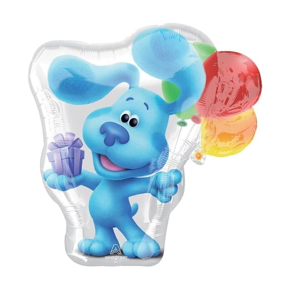 35" Blue Blue's Blues Clues Foil Shaped Balloon