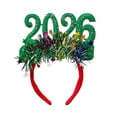 thumbnail image 4 of Sparkly Year Headband Party Hair Glitter Headpiece For Girls Festive Celebration Crafted For And Style, 4 of 5