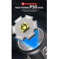thumbnail image 5 of Con Rechargeable Spotlight,100000 Lumens Led Spot Lights Handheld Flashlight Super Outdoor Solar Spotlight, 5 of 5