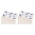thumbnail image 1 of S SERENABLE 100 Pcs/Set Hanging Accessories for Earring, Necklaces, Bracelets Display Blue Feathers, 1 of 6