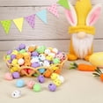 thumbnail image 4 of Easter Egg Solid Foam Eggs for Crafts, 1.8cm DIY Decorative Eggs, Bulk 50 Pcs Coffee Brown Spring Party Supplies, Easter Basket Fillers and Table Scatter, 4 of 6