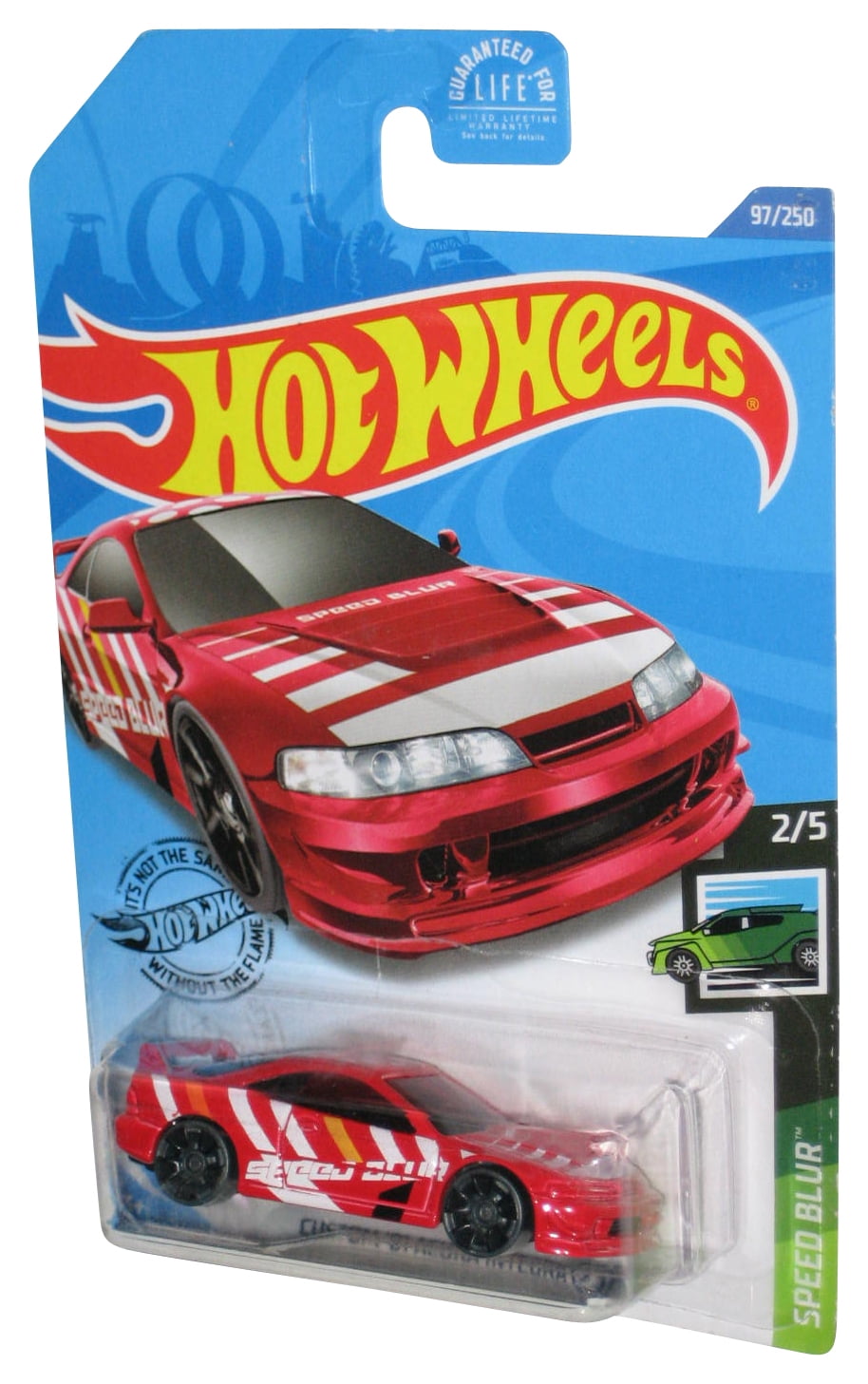 Hot Wheels HW Exotics 6/10 (2017) Red '90 Acura NSX Toy Car 163
