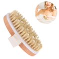 thumbnail image 1 of Cepillo corporal para cepillado húmedo o seco - Exfoliante suave para una piel más suave y brillante - Deshágase de la celulitis y la piel seca, mejore su circulación -, 1 of 5