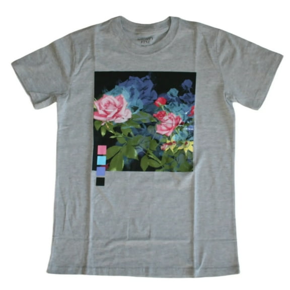 Mad Engine Mighty Fine Roses Graphic Print Women's T-Shirt Size S