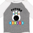 thumbnail image 4 of Inktastic Future Bowler Bowling Pins Boys or Girls Long Sleeve Baby Bodysuit, 4 of 5