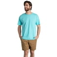 thumbnail image 5 of Fruit of the Loom Men's EverSoft Short Sleeve Crew T-Shirt, 2 Pack, Sizes S-4XL, 5 of 11