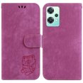 thumbnail image 2 of Compatible avec OnePlus Nord CE 2 Lite 5G Étui Portefeuille à Rabat Mignon en Relief Tiger avec Porte-Cartes, 2 of 5