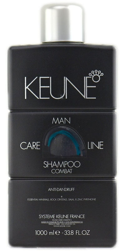 Keune Care Line Man Combat Anti-Dandruff Shampoo (Size : 33.8 oz / liter) Walmart.com