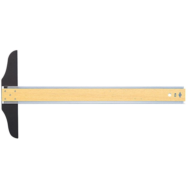 ALVIN C36 36 Pouces Bord TRANSPARENT T-Carré