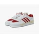thumbnail image 1 of Ad-id-as Rivalry Low Premium Leather Men's NEW Size 12 White/Scarlet/Cream White, 1 of 6