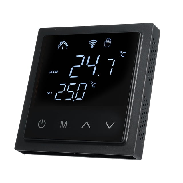Thermostat,Underfloor Temperature 85-250v Led Screen With Led 16a Wall With Led Screen With Room Underfloor
