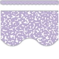 thumbnail image 3 of Teacher Created Resources Composition Purple Scalloped Border Trim, 35 Feet Per Pack, 3 Packs, 3 of 4