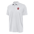 thumbnail image 2 of Men's Antigua  White Indiana Hoosiers Ellipse Polo, 2 of 3