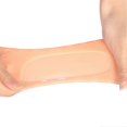 thumbnail image 2 of 1 paire de chaussettes en silicone pour pieds, protection anti-fissures, outil de soin des pieds, chaussettes de prévention, couleur chair, M, 2 of 4