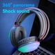 thumbnail image 1 of Auriculares para Juegos RGB Auriculares Inalámbricos Bluetooth Auriculares para Juegos de Deportes Electrónicos Auriculares para Computadora con Iluminación Dinámica Verde, 1 of 10