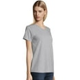 thumbnail image 5 of Hanes Women's ComfortSoft Short Sleeve V-neck Tee (2-pack) - Style# O57802, 5 of 5