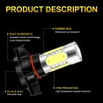 thumbnail image 4 of For 2010 2011 Chevrolet Camaro LED Headlight Fog Light Bulbs Kit High Low Beam White 6000K 4pcs, 4 of 12