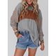 thumbnail image 2 of Blusa Dokotoo para mujer, manga larga, casual, holgada, gris, 2 of 8
