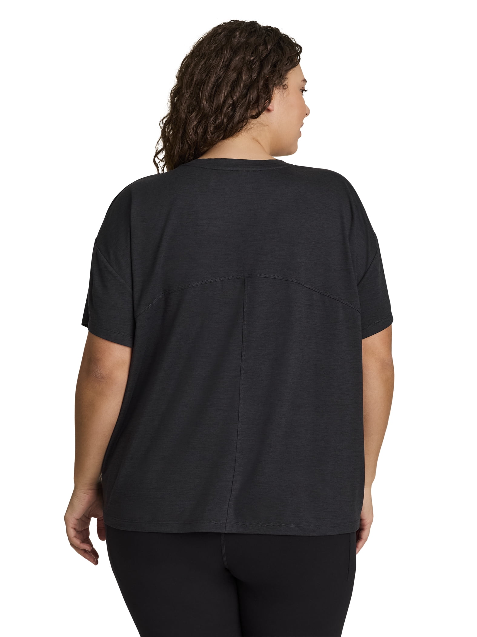 Reebok Women's Legacy Meet & Greet Performance Short Sleeve Top, Sizes XS-4X