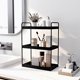 thumbnail image 4 of Organizador de baño Dorhors, encimera de 3 niveles, madera negra, 4 of 7