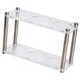 thumbnail image 1 of Estación de apisonado para espresso Soporte para apisonador Accesorios para máquina de espresso Barra de encimera Doble capa, 1 of 9