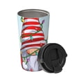 thumbnail image 2 of Honeii Funny Christmas Gnome Print Travel Coffee Mug Insulated Coffee Cup with Leakproof Lid, Coffee Tumbler, Reusable Coffee Cups with Seal Lid, 2 of 8