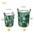 thumbnail image 3 of XMXT Collapsible Laundry Basket, Botanical Flower and Leaf Print Waterproof Laundry Hampers Storage Baskets Dirty Clothes Hamper, 62L, 3 of 8