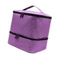 thumbnail image 1 of Bolsa organizadora de esmalte de uñas, bolsa de transporte para esmalte de uñas, soporte portátil para lámpara de uñas, herramientas de manicura, 1 of 8