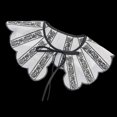thumbnail image 4 of Whigetiy Women Organza Embroidered Fake Collar Detachable Top Girls Clothes Accessories, 4 of 18