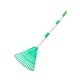thumbnail image 4 of Rastrillo de jardín desmontable, resistente, 14 dientes con mango de madera para niños. verde, 4 of 9