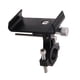 thumbnail image 1 of Cuadro De Soporte Bicicleta Soporte de abrazadera para teléfono de bicicleta de aleación de aluminio Soporte para manillar de ciclismo MTB (negro) Tmvgtek Accesorios para bicicletas, 1 of 3