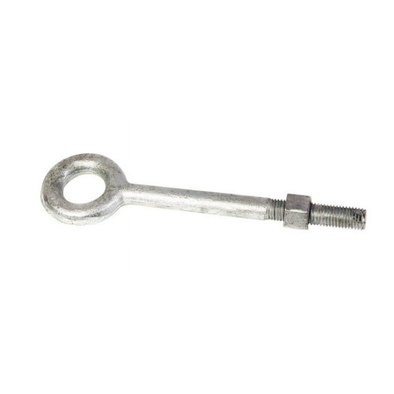 Baron 3/8 in. X 2-1/2 in. L Hot Dipped Galvanized Steel Eyebolt Nut Included