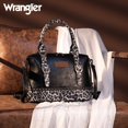 thumbnail image 7 of Wrangler 3Pcs Doctor Bag Sets for Women Top-Handle Satchel Bag with Cell Phone Handbags & Coin Purse, Leopard-Black, 7 of 7