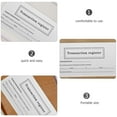 thumbnail image 4 of MasteelfCA 10 Books of Check Register Bank Accounts Balance Checkbook Transaction Register Transaction Accessory, 4 of 8